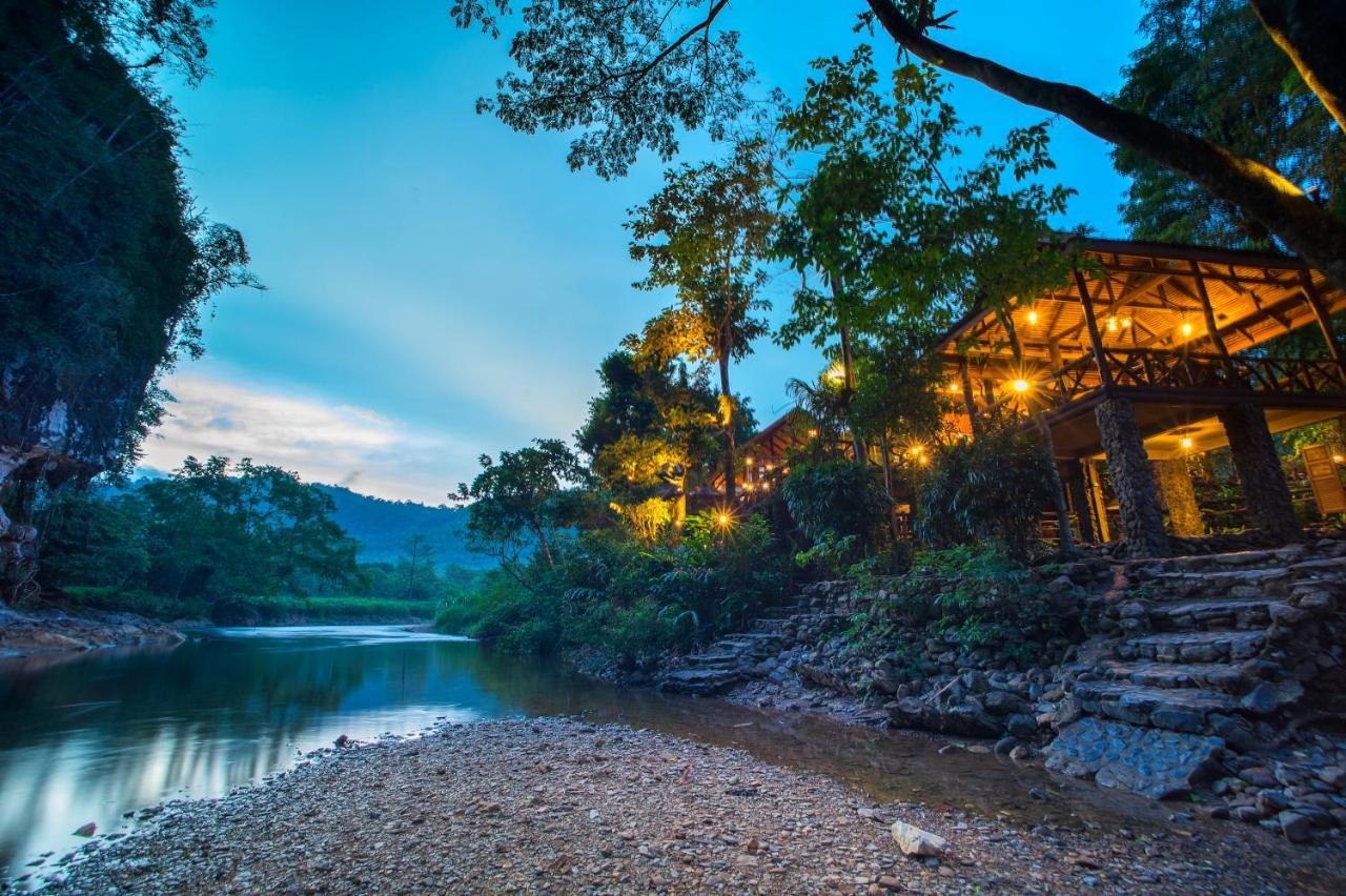 Art'S Riverview Lodge Khao Sok National Park Eksteriør bilde